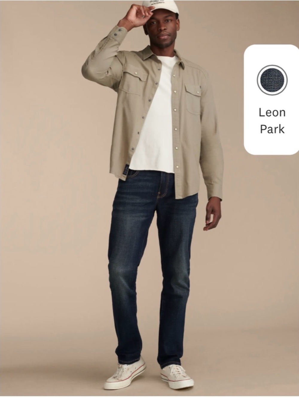 Lucky Brand 223 Straight Coolmax Stretch Jean